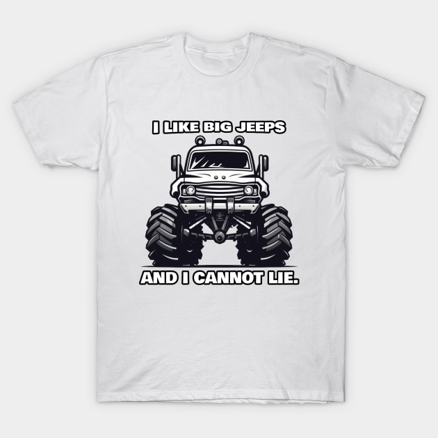 I like big jeeps and I cannot lie T-Shirt by mksjr